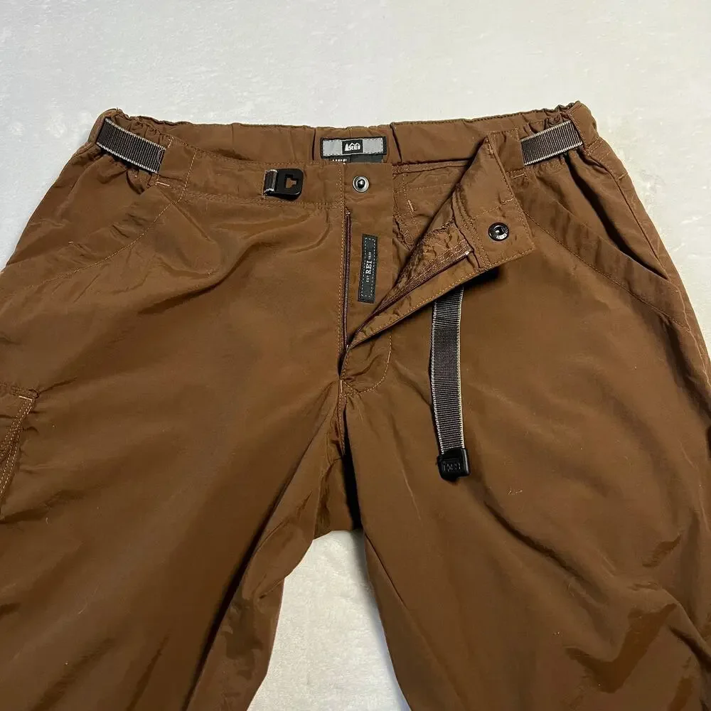 REI Women's Nylon Straight Leg Convertible Cargo Pants Size 6P UPF 30+ Hiking